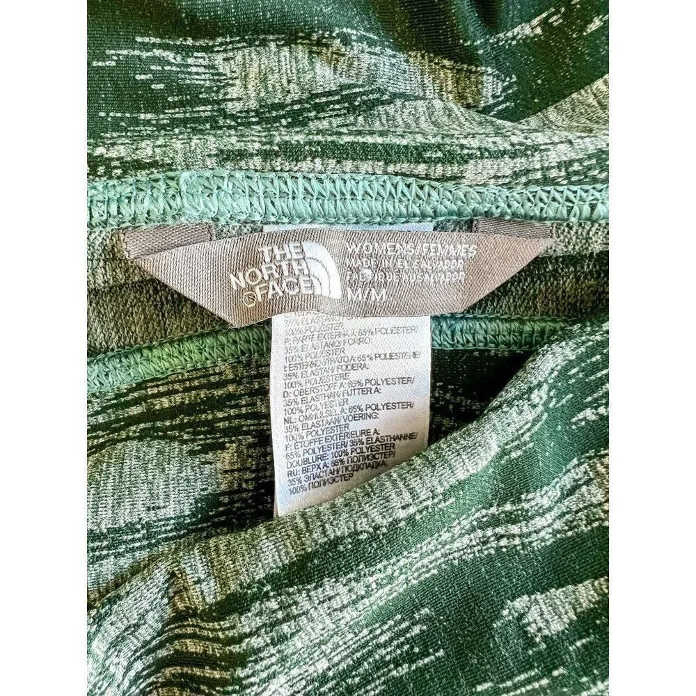The North Face Women's Green Brush Leggings, Size Medium